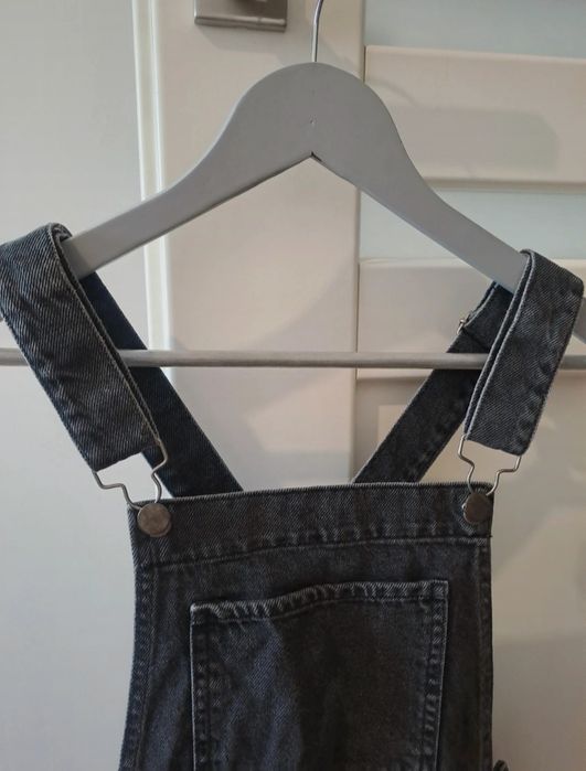 Damskie ogrodniczki jeansowe spódnica damska r.S denim bawełna