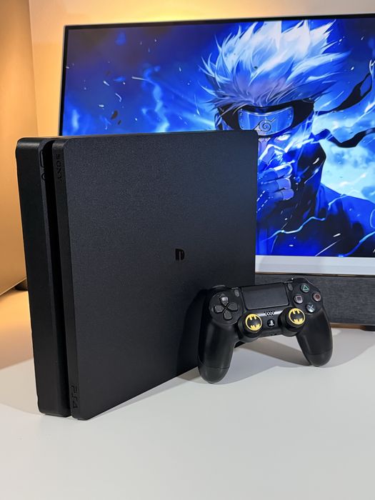 Playstation 4 Slim 1TB - Pronto para Jogar, limpo e Otimizado