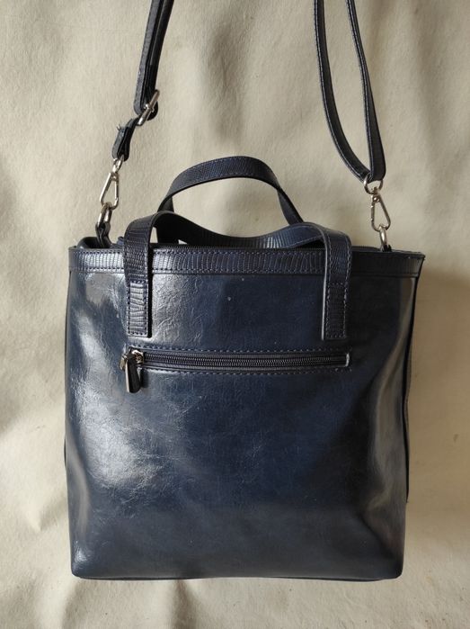Torebka damska klasyczna Monnari granatowa