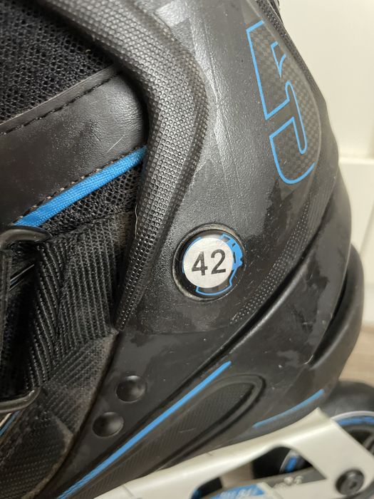 Rolki męskie rozmiar 42, stan bardzo dobry