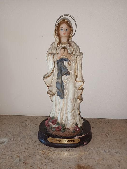 Imagens religiosas em marfiniti, 25cm