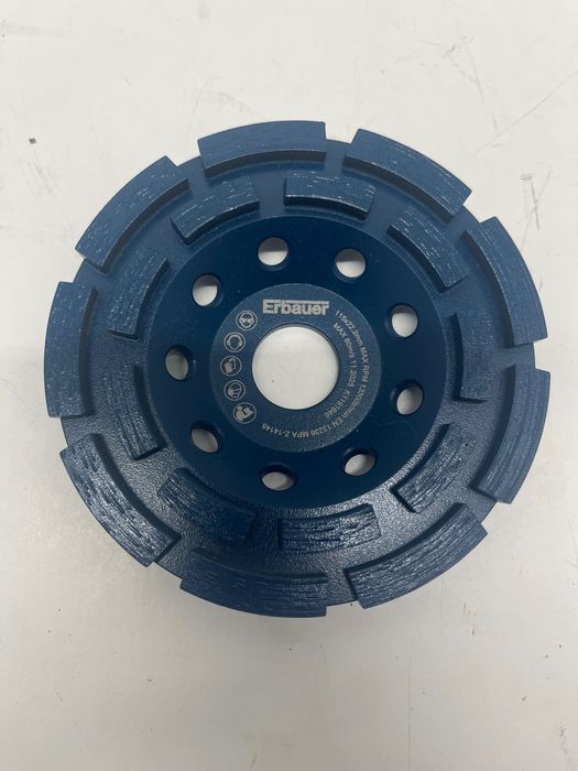 Tarcza diamentowa Erbauer do szlifowania 115 mm podwójna 22,2 mm