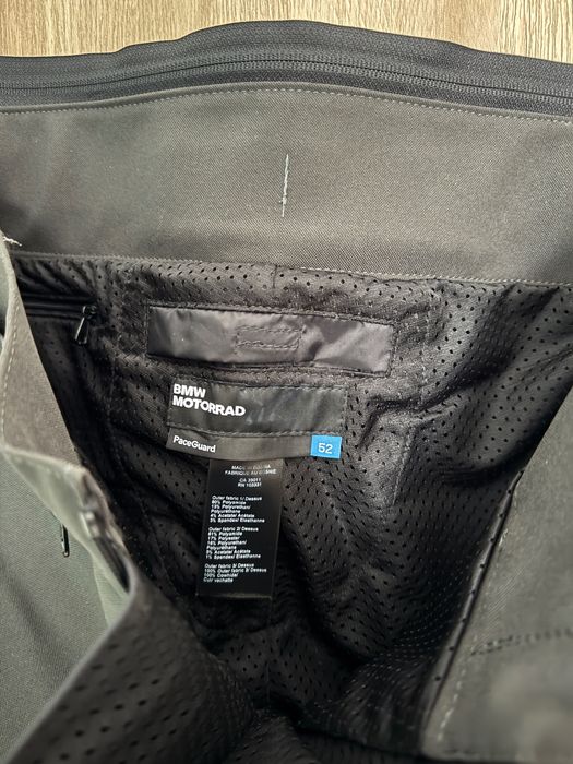 Spodnie motocyklowe BMW Motorrad PaceGuard antracytowe męskie rozm. 52