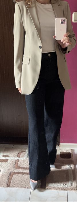Marynarka H&M 36 beżowa