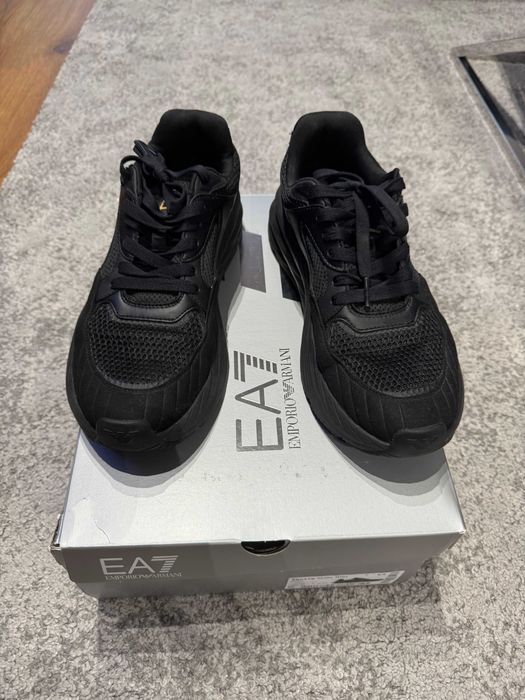 Buty sneakersy rozm. 43.3 Emporio Armani  EA7 X8X178 XK382 M701 Czarny