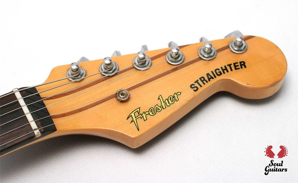 ☆Japan Vintage / Fresher FL-381 CS3 Fresher Straighter neck through stratocaster Japan Japonia