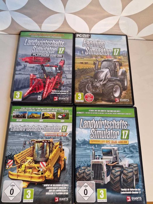 Farming Simulator 17 pakiet rolnika + gratis FS15