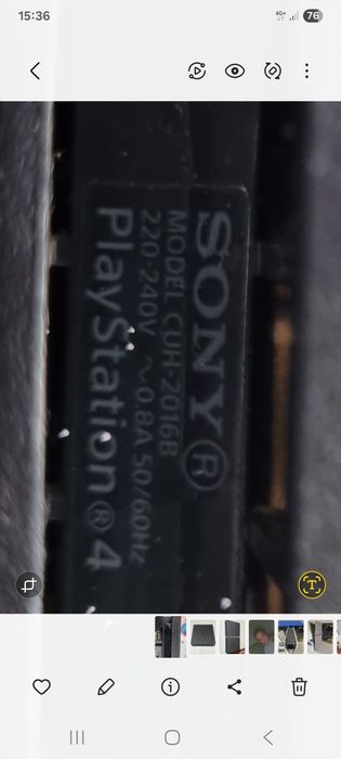 Ps4 slim para peças - Ler anúncio!