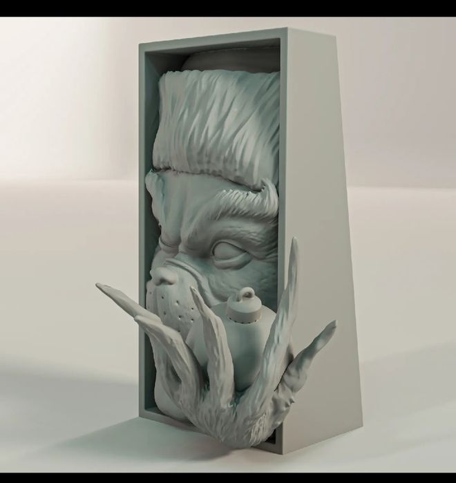 Book Nook „Grinch”