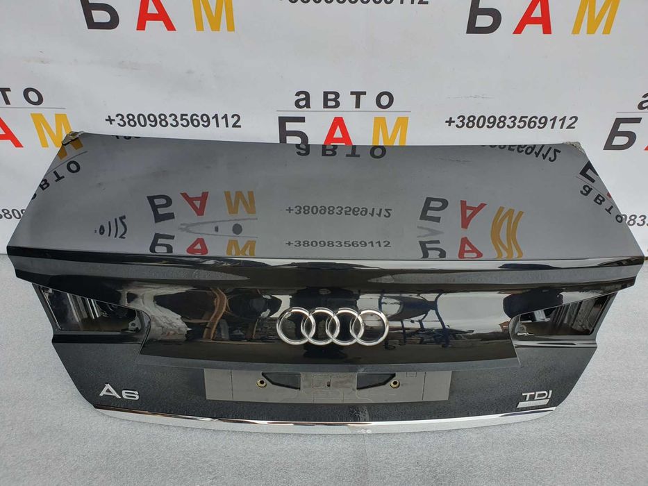 Audi A6 C7 A6C7 А6ц7  Крышка багажника кришка Багажнік гарний стан