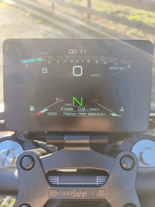 Zontes 350s como nova