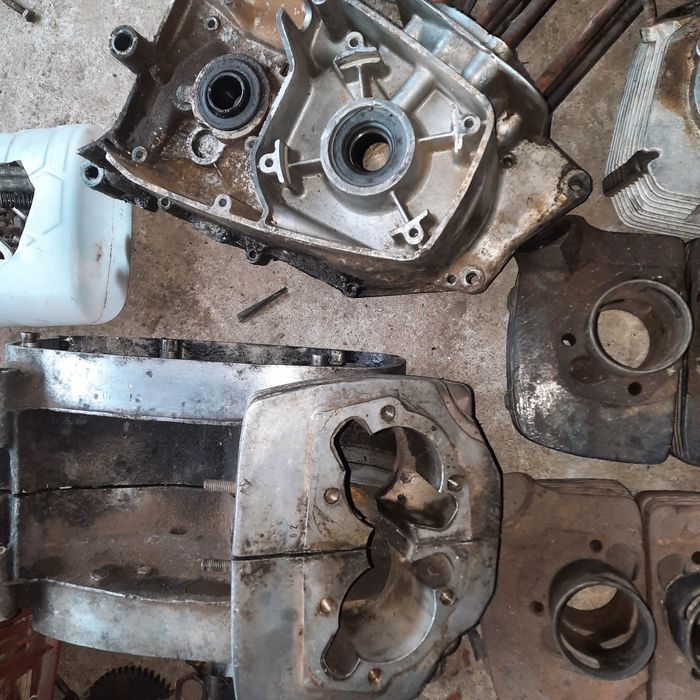 Картера,циліндри,головки ява JAWA 638, 634.ява 350