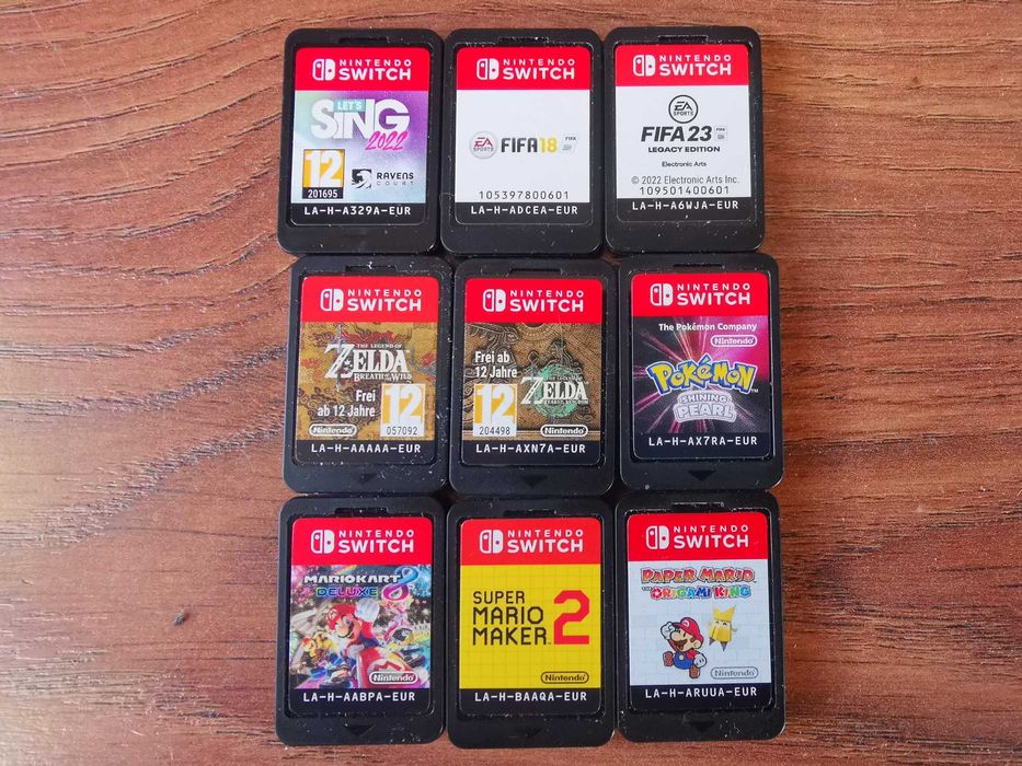Nintendo Switch. Gry i akcesoria.Zelda Mario Pokemony Fifa