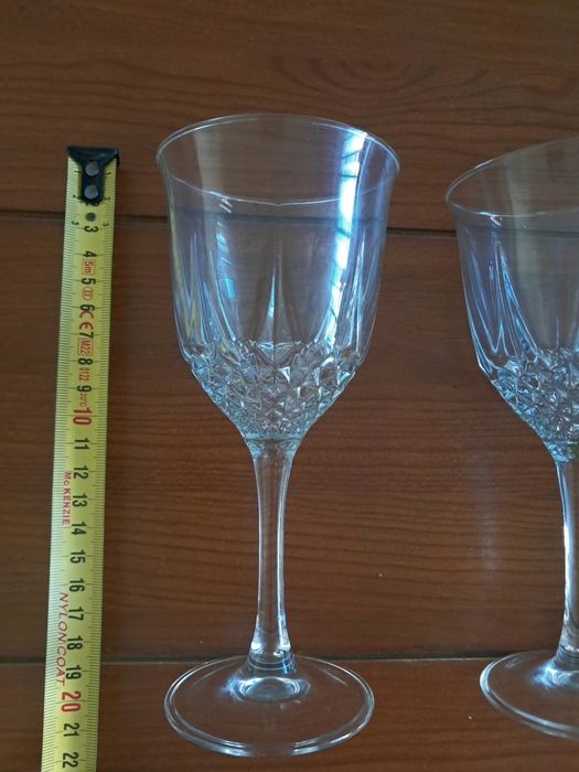 Conjunto de 4 copos pé alto