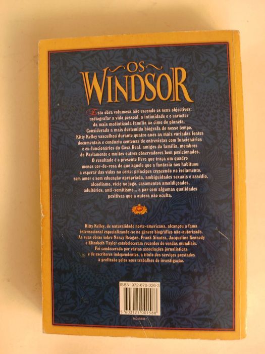 Os Windsor - Radiografia da Família Real Britânica
de Kitty Kelley