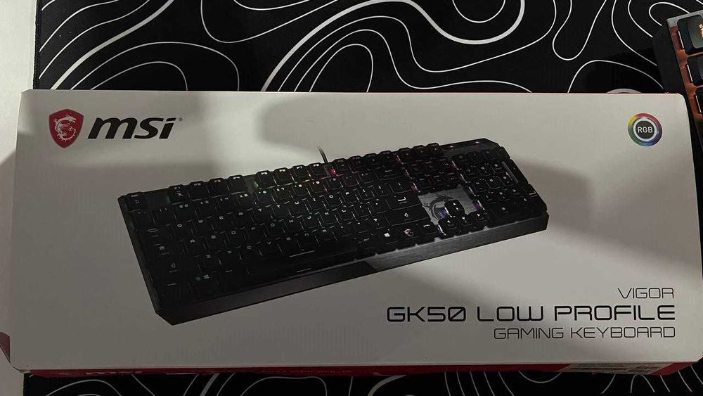Геймерська Механічна клавіатура MSI Vigor GK50 LOW PROFILE UA