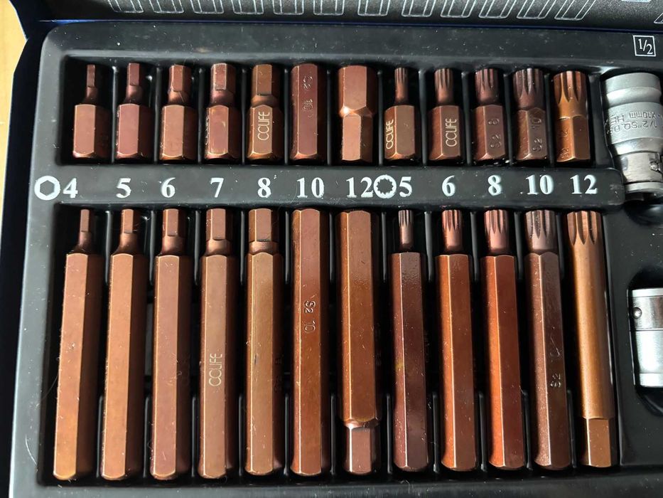 Caixa de ferramentas Torx metalica PRO