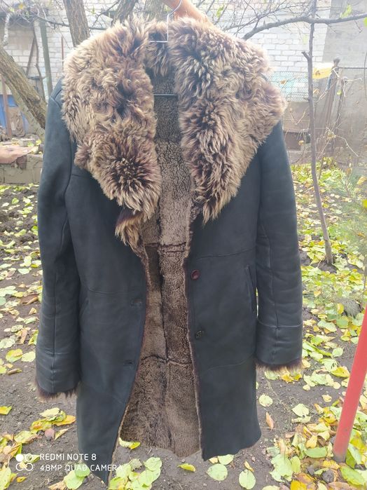 Продам дубленку натуральный мех (полированная овчина)