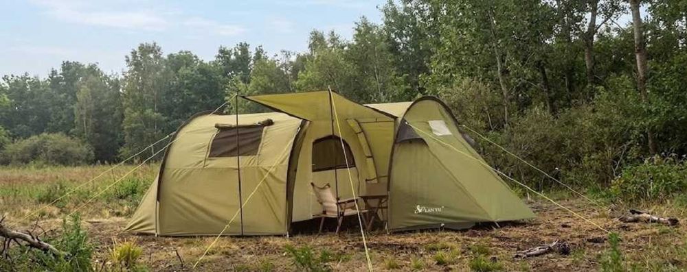 Намет кемпінговий навіс тамбур 470х220х160 см 3-4 місний палатка
