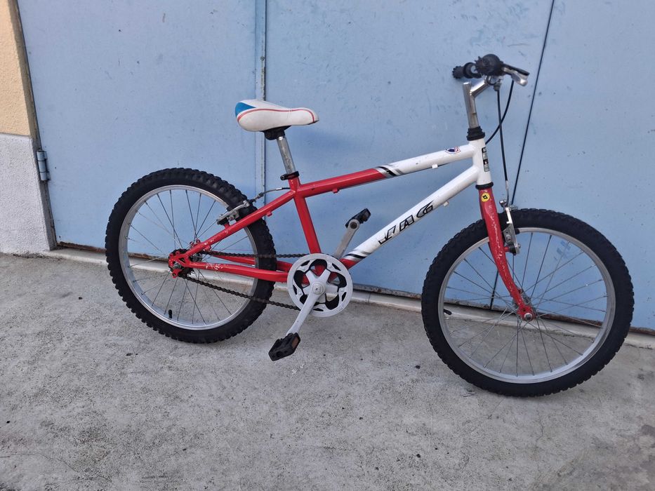 Bicicleta roda 20 para crianças dos 5 aos 10 anos de idade