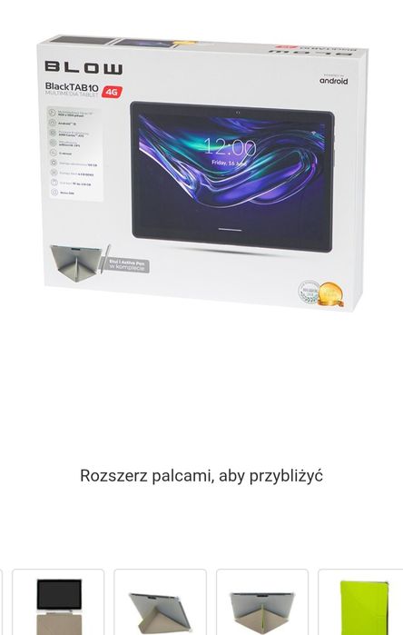Tablet z rysikiem