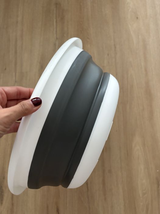 Bacia cinzenta retratil