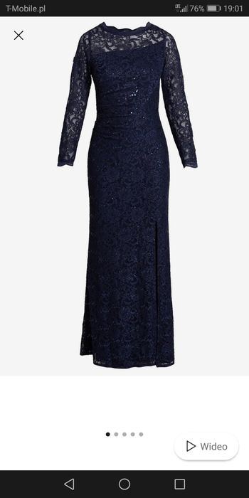 Nowa koronkowa sukienka marki Swing