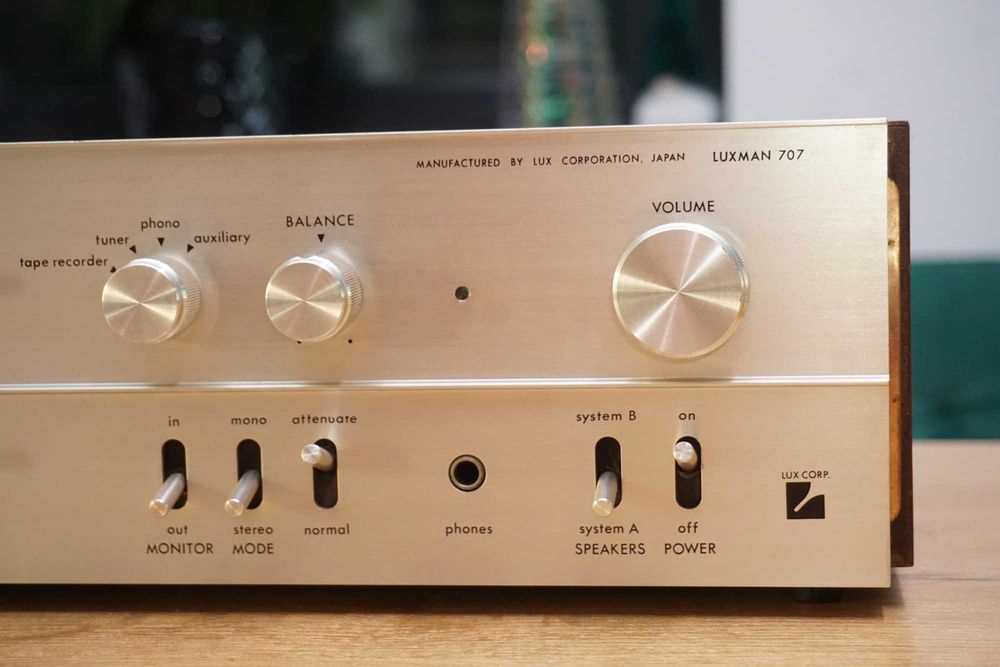 Wzmacniacz Luxman SQ-707 wyjatkowy
