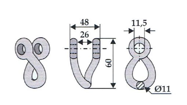 Szekla ROU-71 kosiarka bijakowa Rousseau Noremat SMA 88.64 szekle