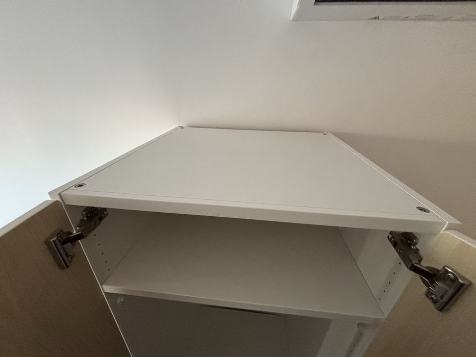 Roupeiro Ikea SMASTAD / PLATSA branco e bétula