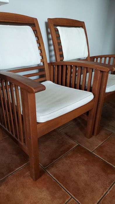 Krzesło/ fotel, akacja, cena za kpl