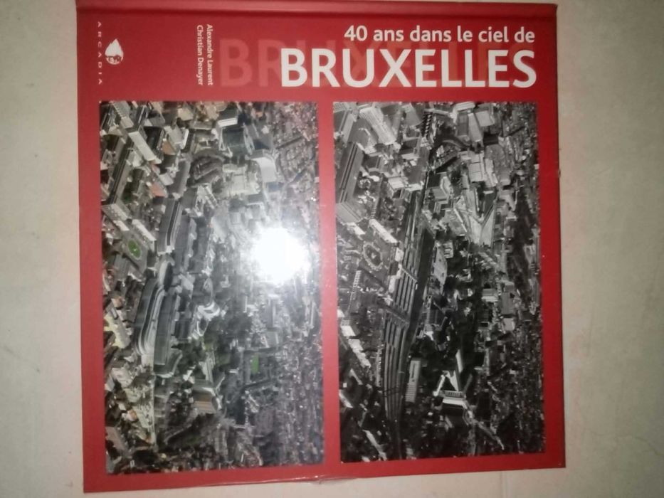 livro 40 ans dans le ciel de bruxeles