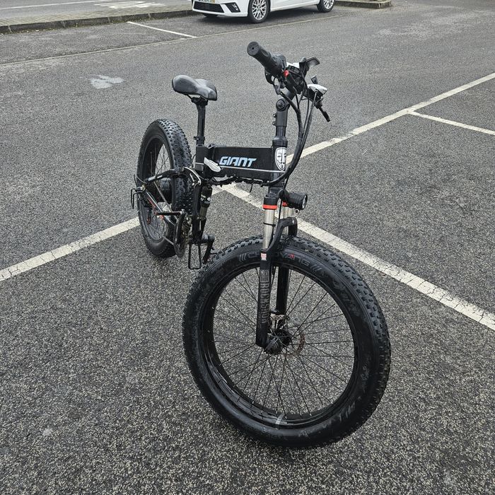 Bicicleta roda Fat n 26 1000W 95NM eletrica