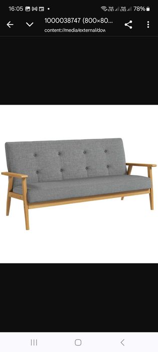 Piękna 2 osobowa sofa w bardzo atrakcyjnej cenie