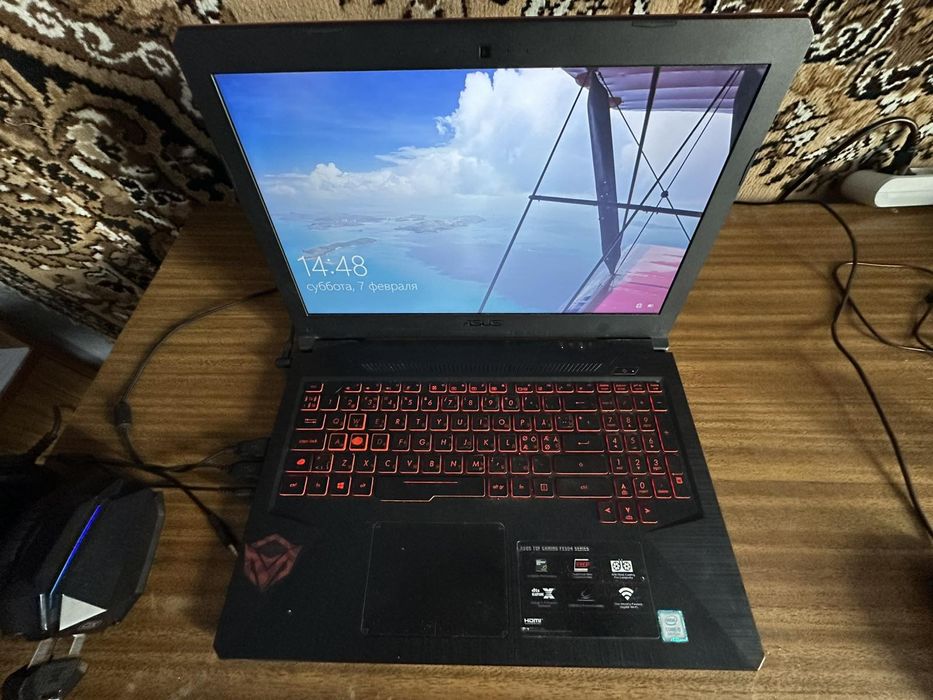Надійний ігровий ноутбук asus i5-8300H / GTX 1050 / 16GB RAM