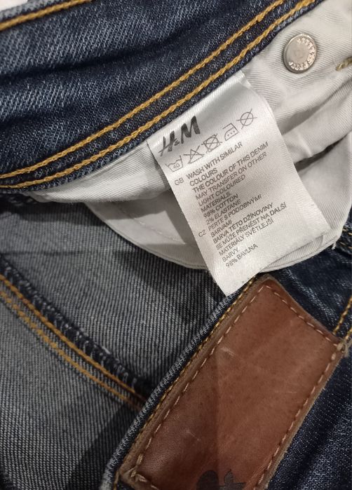 H&M spodnie jeansy r. XS/S