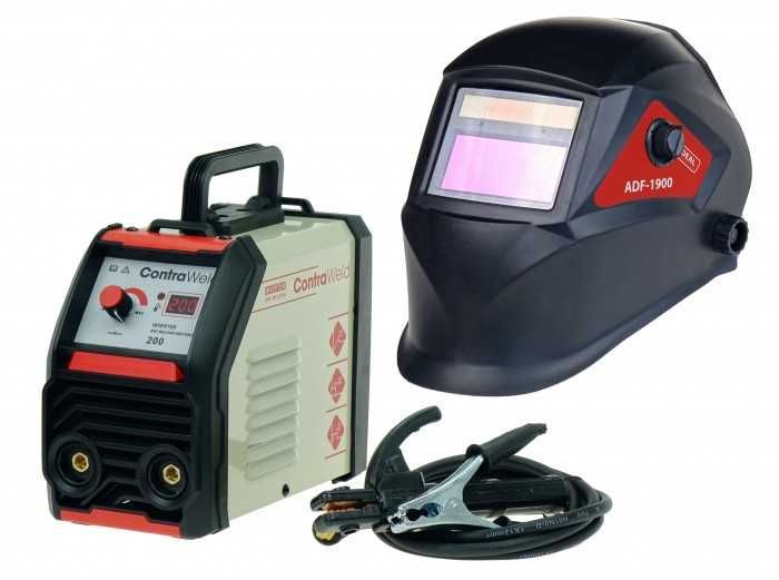 IDEAL spawarma MMA CONTRA WELD 200A 230V MMA + Przyłbica
