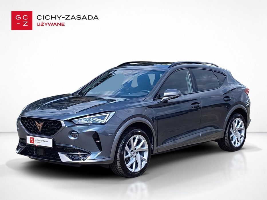 Cupra Formentor serwis ASO 1.4 hybryda 204KM bezwypadkowy pakiety FullLink LED VAT23%