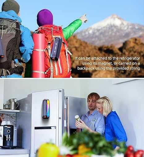 Блютуз колонка T69 Pro Max 20W, гарний звук, мульті ліхтар, сон.панель