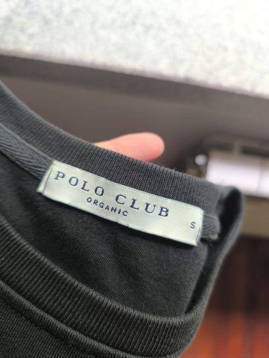 Sweatshirt preta Polo Club original