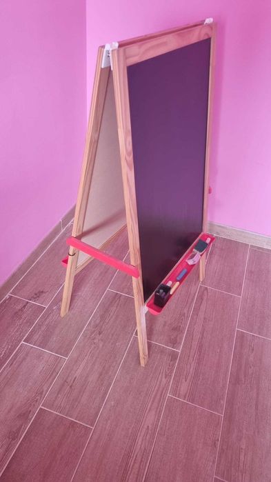 Cavalete pintura ikea criança