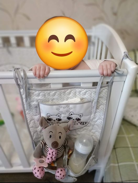 Ліжко дитяче  з маятником Верес (люлька)