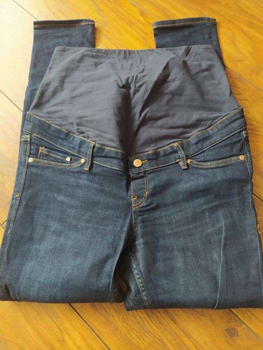 Spodnie/jeansy ciążowe H&M