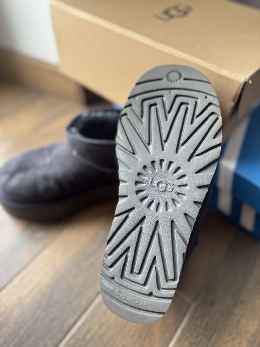 Уги, Замшеві чоботи UGG, (ОРИГІНАЛ)W Classic Ultra Mini Platform