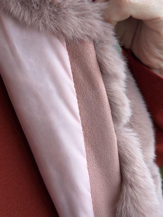 Еко жилетка песець