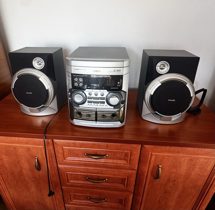 Philips FW-C330 Mini Hi-Fi System + 2 głośniki