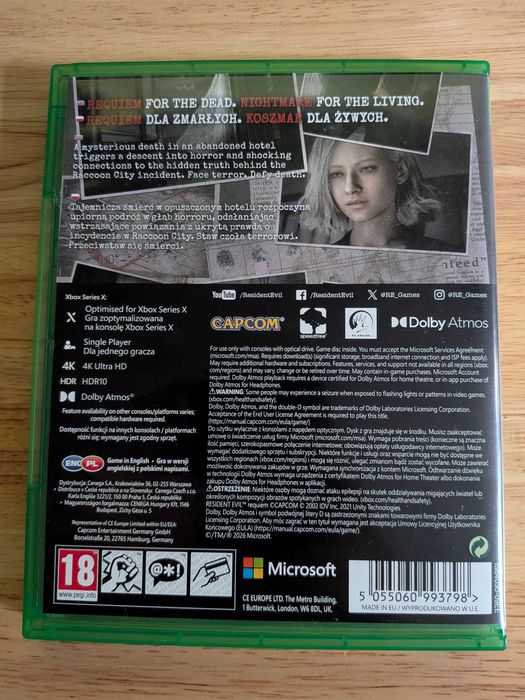 Gra Resident Evil Requiem Xbox Series X