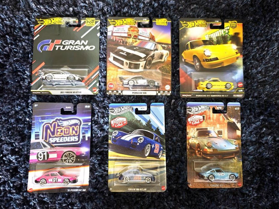 Pack Porsche Hot Wheels