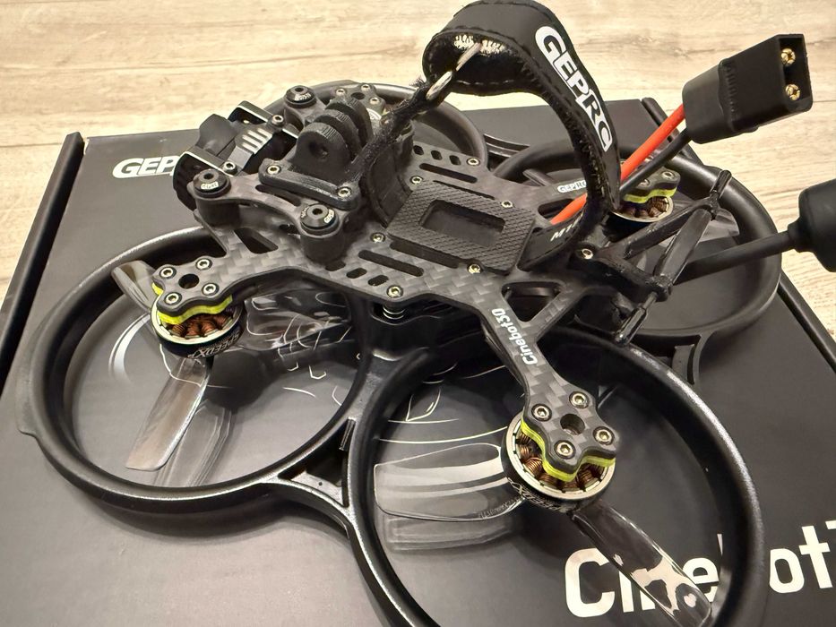 FPV дрон цифра  DJI O3 - GEPRC Cinebot30 HD DJI O3 Air Unit / TBS / 6s