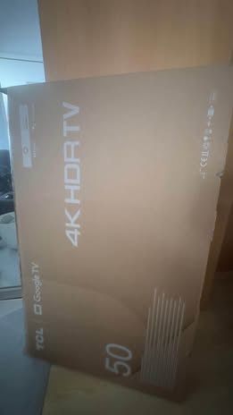 TV TCL 50P635 50” 4K Google TV — Como Nova
